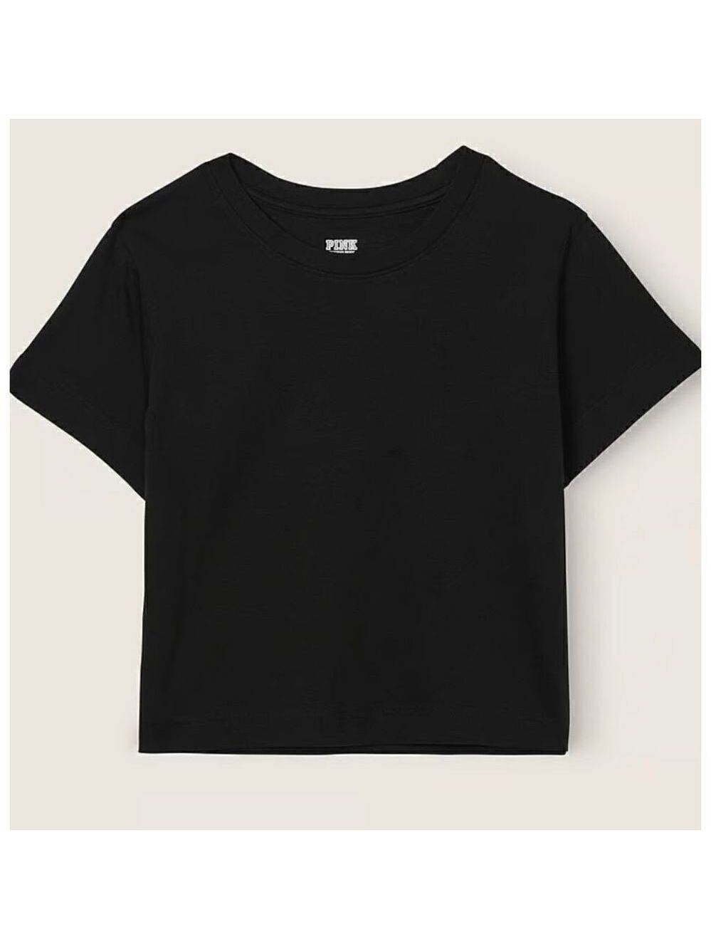 Victoria's Secret little black T. Short sleeve round neck. Size XXL. Black color